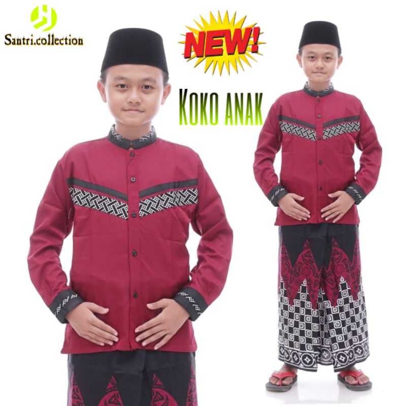 KOKO EL RUMI BAJU KOKO ANAK LAKI LAKI REMAJA SD SMP // koko anak // koko anak laki laki