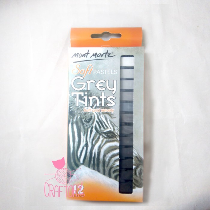 

MONT MARTE MONT MARTE SOFT PASTEL 12 GREY COLORS