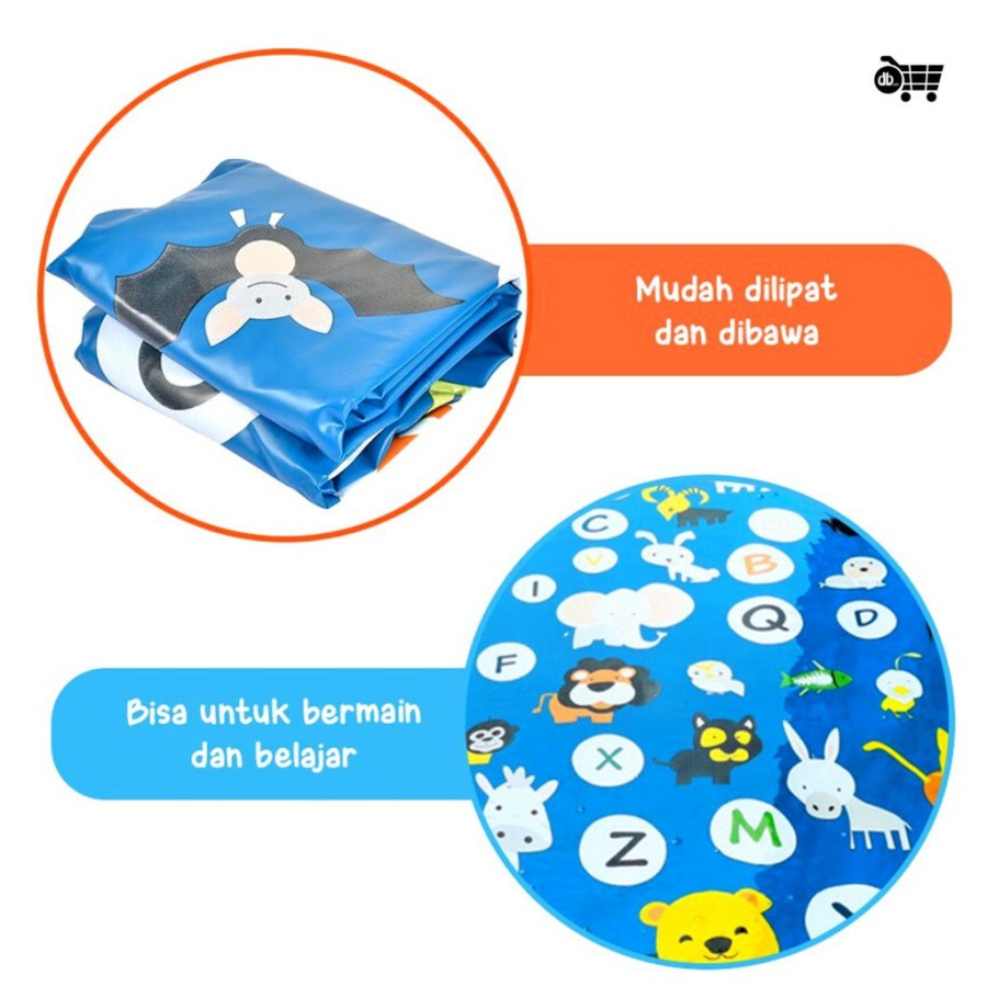 SPLASH POOL AIR MANCUR PLAYMAT 170CM / KOLAM AIR MANCUR MAINAN ANAK