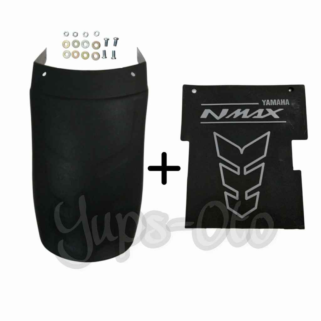 PAKETAN SAMBUNGAN SPAKBOR DEPAN YAMAHA NMAX DAN MUDFLAP NMAX MODEL PANAH UNTUK NMAX OLD LAMA PAKET MURAH MERIAH SAMBUNGAN SPAKBOR DEPAN NMAX DAN MUDFLAP NMAX ANTI LUMPUR