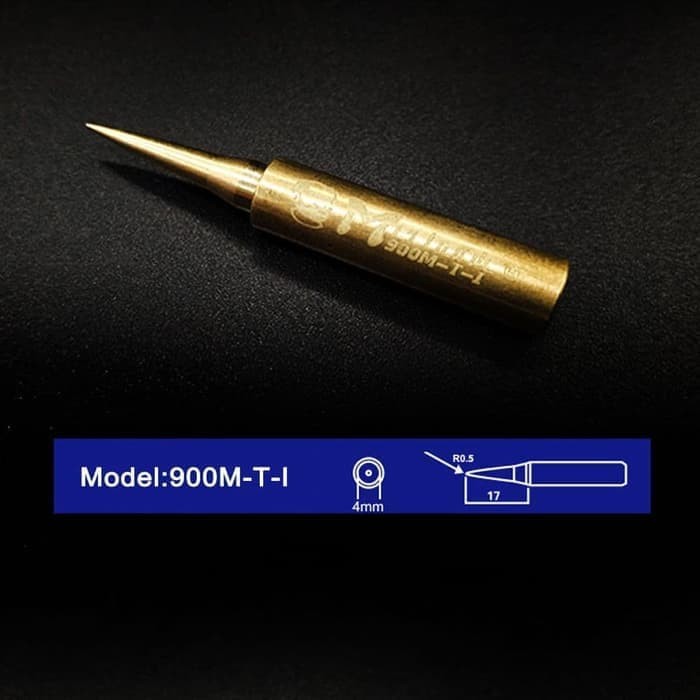Original Mechanic Mata Solder Station Bahan Tembaga 900M-T-I Runcing