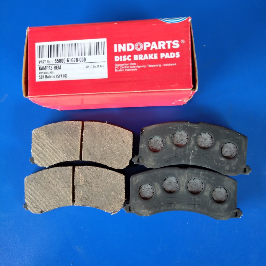Brake Pads Kampas Rem Depan Suzuki Baleno Old merk Indoparts