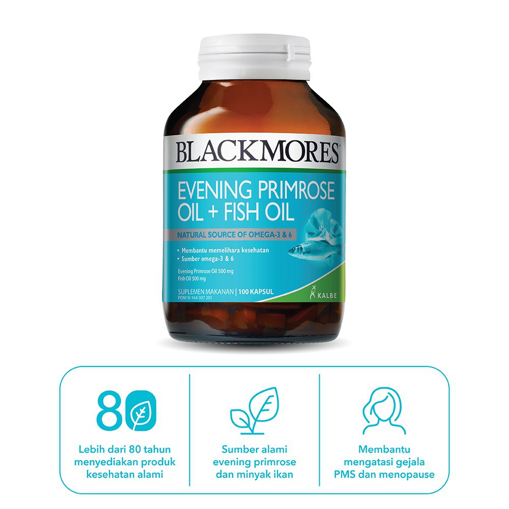 Blackmores Evening Primrose Oil + Fish Oil (100)