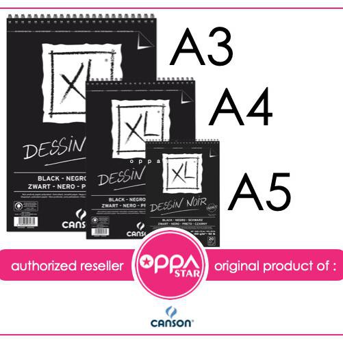 

Berkualitas Canson Xl Black Dessin Noir A3 40 150 Kertas Gambar 400039087 Murah