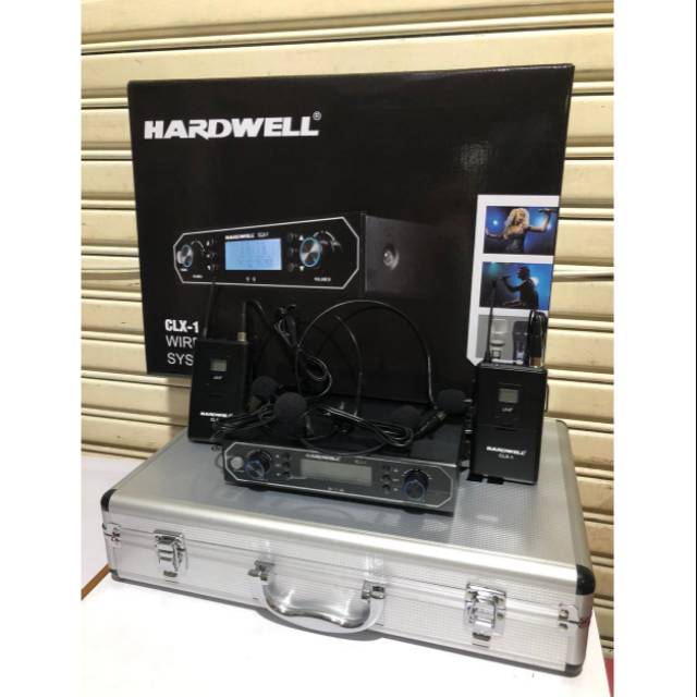 Mic wireless hardwell CLX1.original. suara sensitif cocok buat imam dll