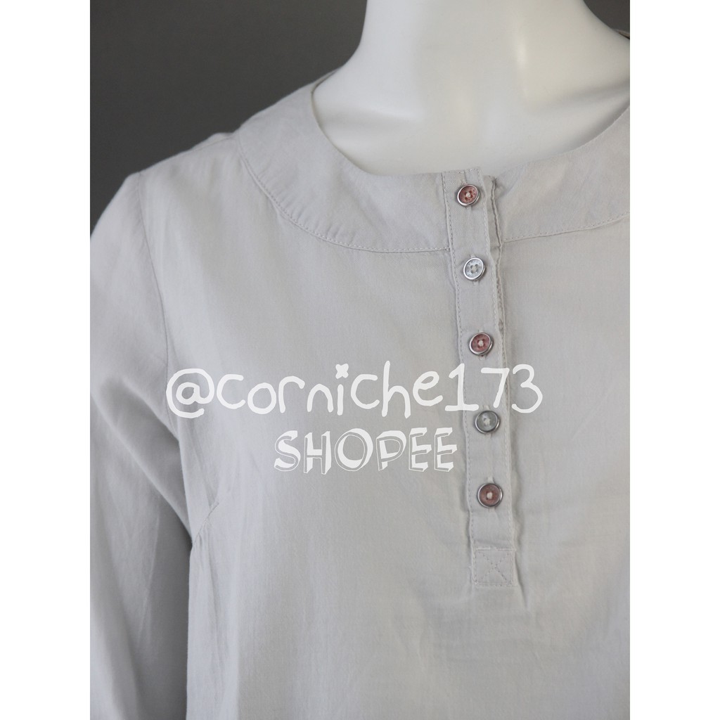 Corniche Nino Blouse Cream - TH231059