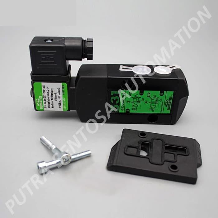 Jual SINGLE SOLENOID NAMUR SPOOL VALVE 3/2 5/2 PORT 1/4
