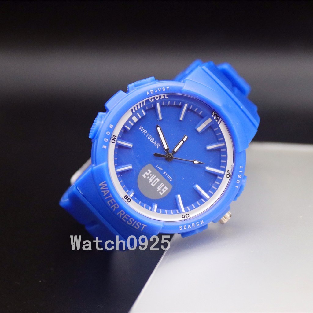 COD JAM TANGAN WARNA WARNI  SERIES WATCH FASHION KOREAN COOL WARNA WOMEN RUBBER IMPORT GROSIR W103