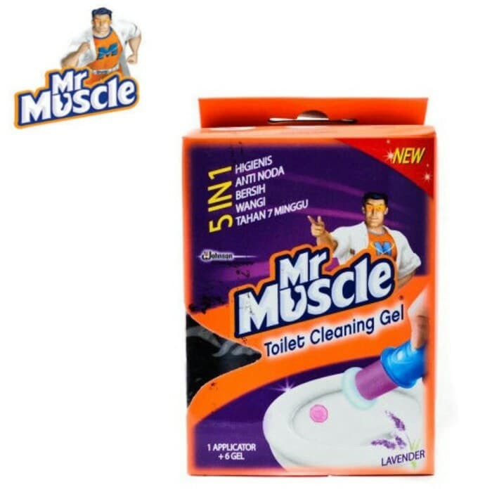 FREE Ongkirr  Gel Pembersih kloset wc kamar mandi MR MUSCLE toilet cleaning gel murah