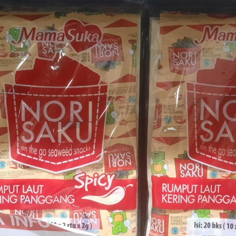 

Nori saku mamasuka 20x2gr x 6 pack all variant