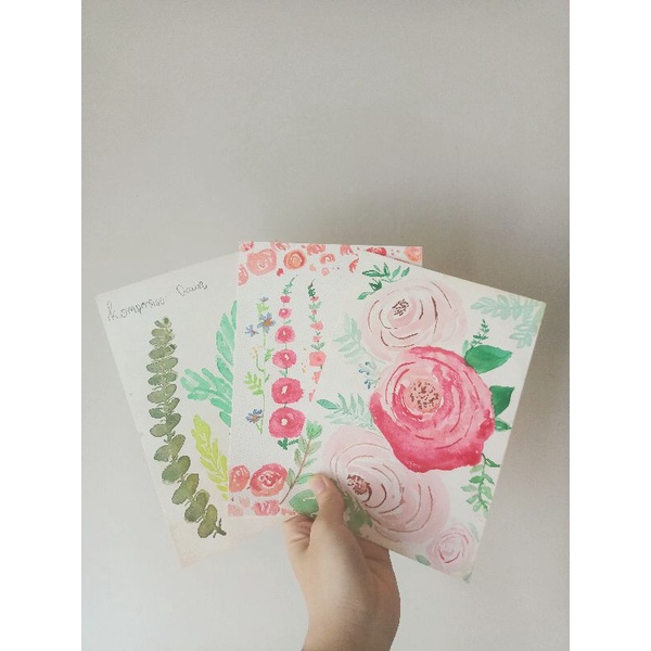 

LUKISAN WATER COLOR (CAT AIR) FREE GIFT!