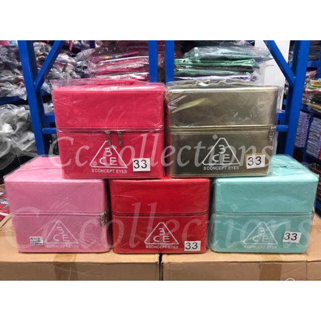 Kotak kosmetik 3CE/ box cosmetic/ kotak makeup/ box makeup 3ce