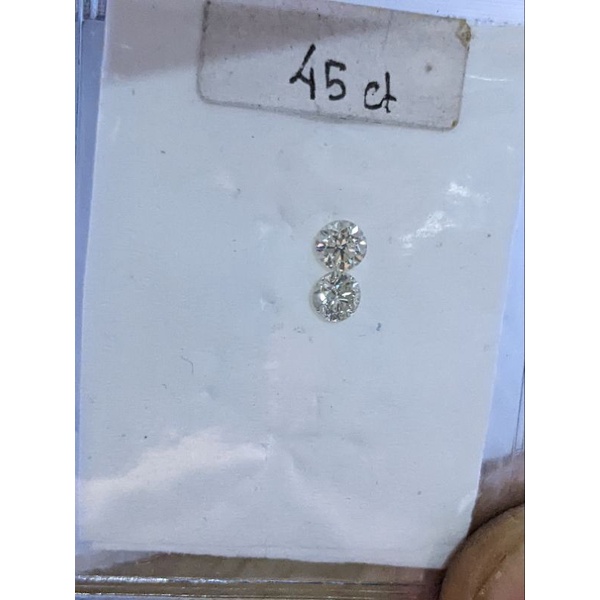 SEPASANG BERLIAN ASLI NATURAL COUPLE BERLIAN BERKUALITAS BISA UNTUK CINCIN KAWIN NIKAH