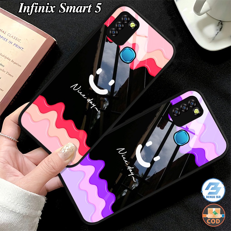 Benua Case - Case RAINBOW Infinix Smart 5  - Casing Infinix Smart 5 - Kesing Hp Infinix Smart 5 - So