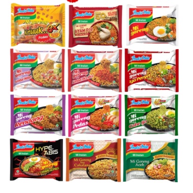 

INDOMIE MIE GORENG all variant