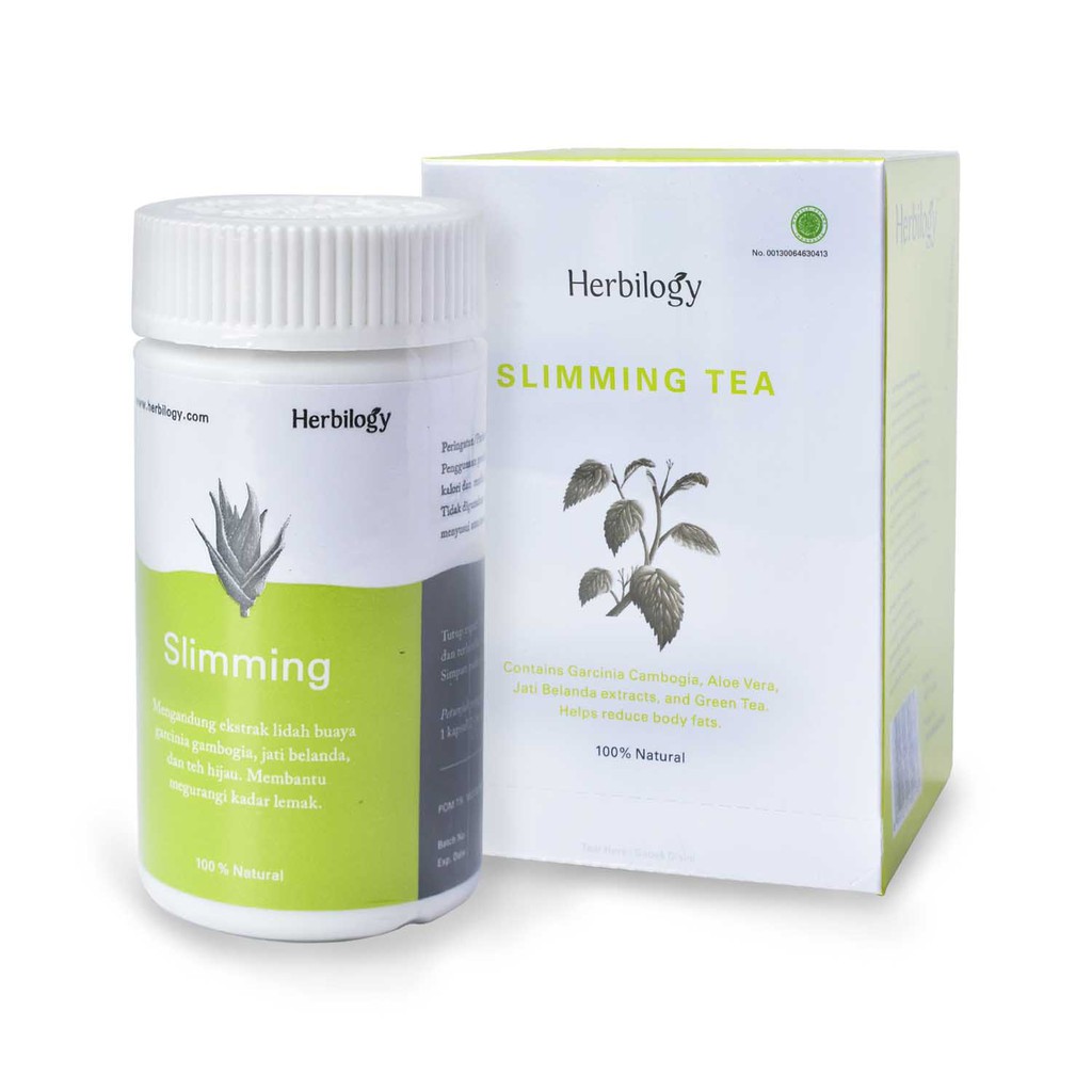 Herbilogy Slimming Package ( Slimming Capsule and Slimming Tea)