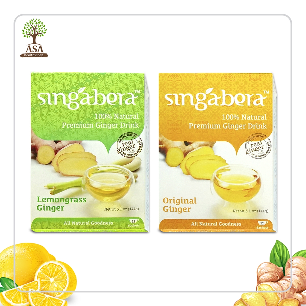 Singabera Premium Ginger Drink - Minuman Jahe Instan