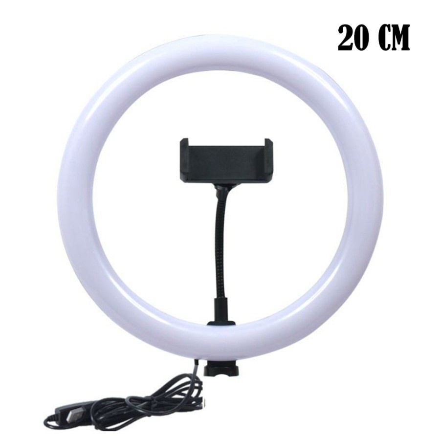 Trend-Ring Light Selfie LED Lampu Ringlight 20 cm / Lighting Lampu