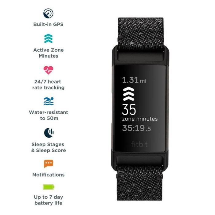 FITBIT CHARGE 4 Special Edition - Health &amp; Fitness Tracker Smartwatch