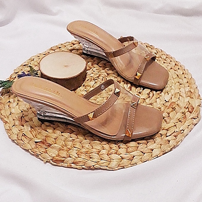 JUKASIH - RESY Sepatu hak peep toes wanita