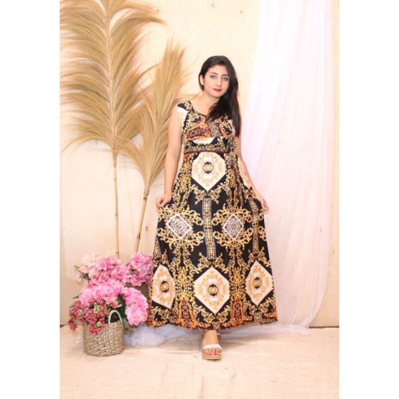DRESS LOLITA / DRESS MEWAH / DRESS PANJANG/ DRESS Wanita/ Dress batik