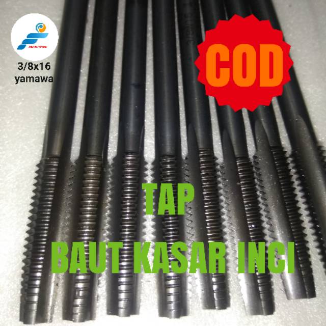 HANDTAP 3/8X16 TAP INCI BAUT KASAR PALING DI CARI. TAP SPESIAL