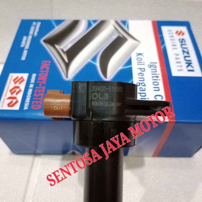 COIL IGNITION KOIL ERTIGA SPLASH KARIMUN ESTILO IGNIS GRAND VITARA 2.4 ORIGINAL