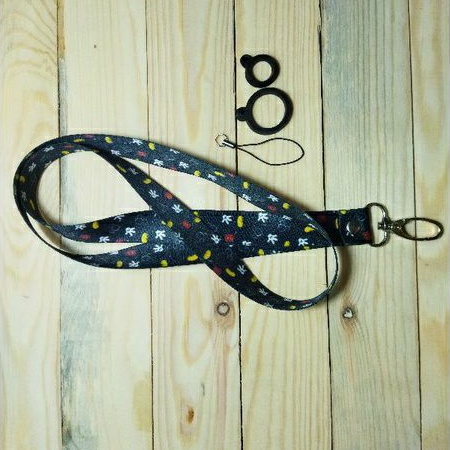 

Lanyard Id Card Real-Pict motif keren / Lanyard Costume / Lanyard Pod bonus O-Ring