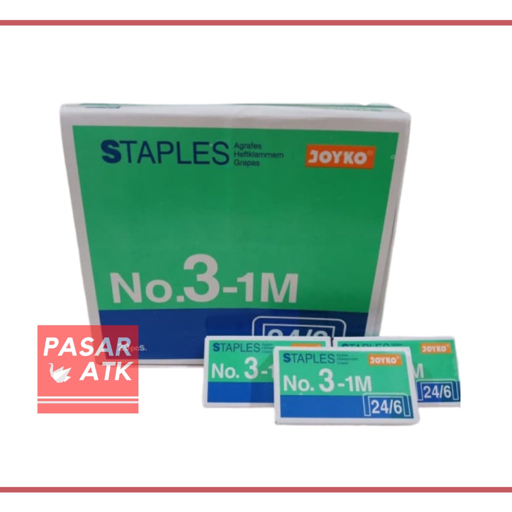 

Isi Staples / Stapler Besar JOYKO no 3 (pcs)