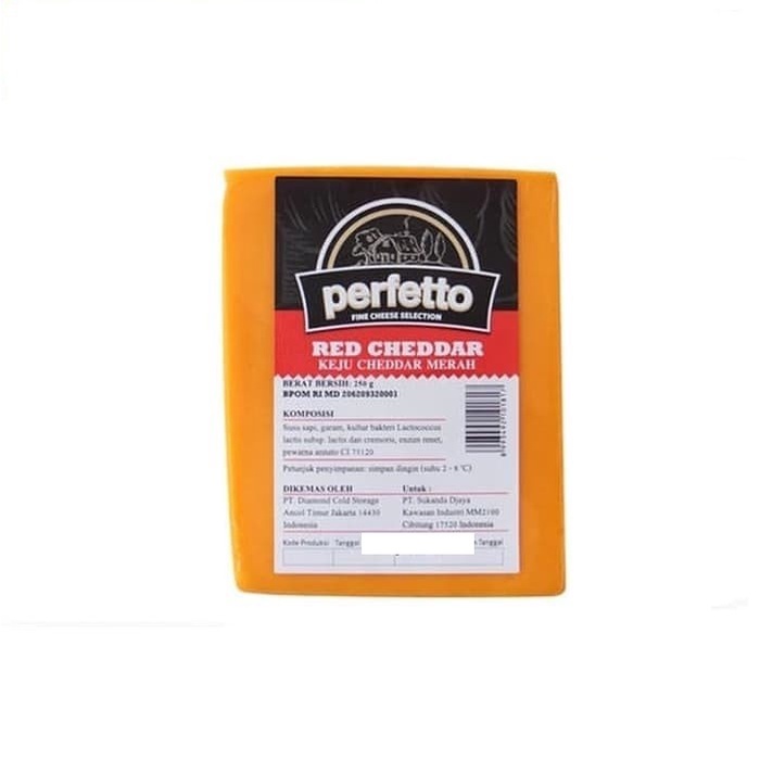 

Perfetto Cheese Red Cheddar 250Gr