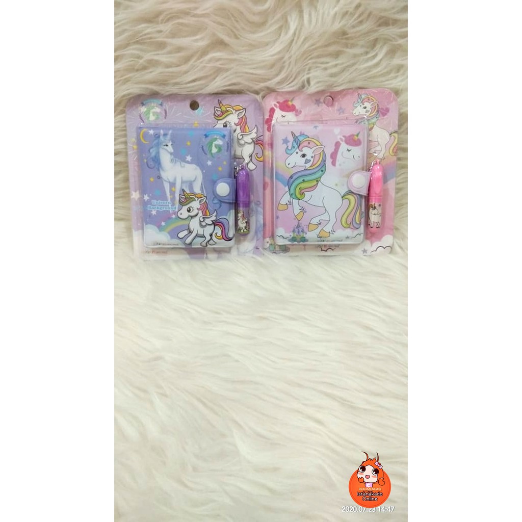 

Buku notes UNICORN + pen PS 3042