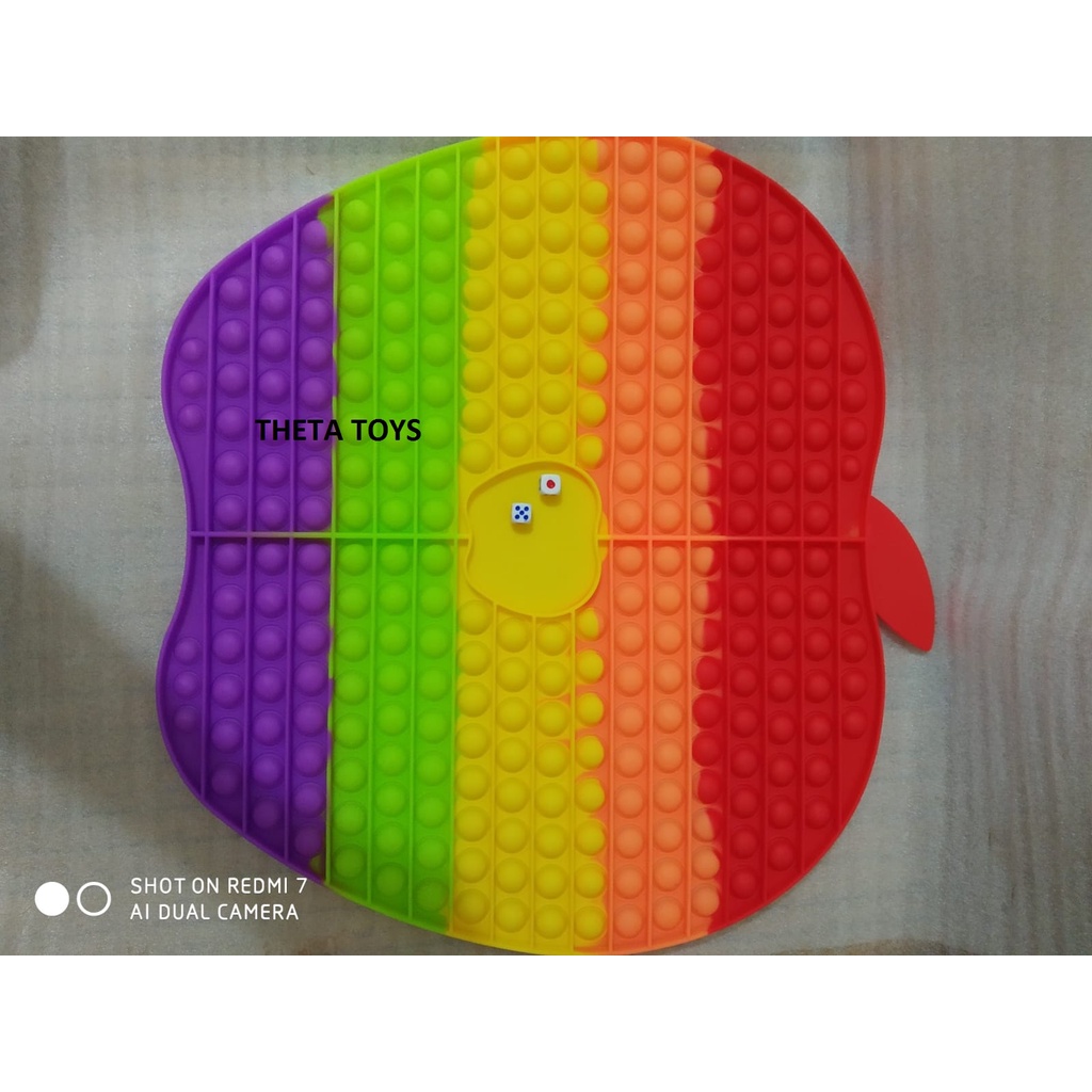 MAINAN FIDGET POP IT JUMBO 4 PLAYER MAINAN POP IT BATTLE UKURAN JUMBO MAINAN POP IT EDUKASI ANAK