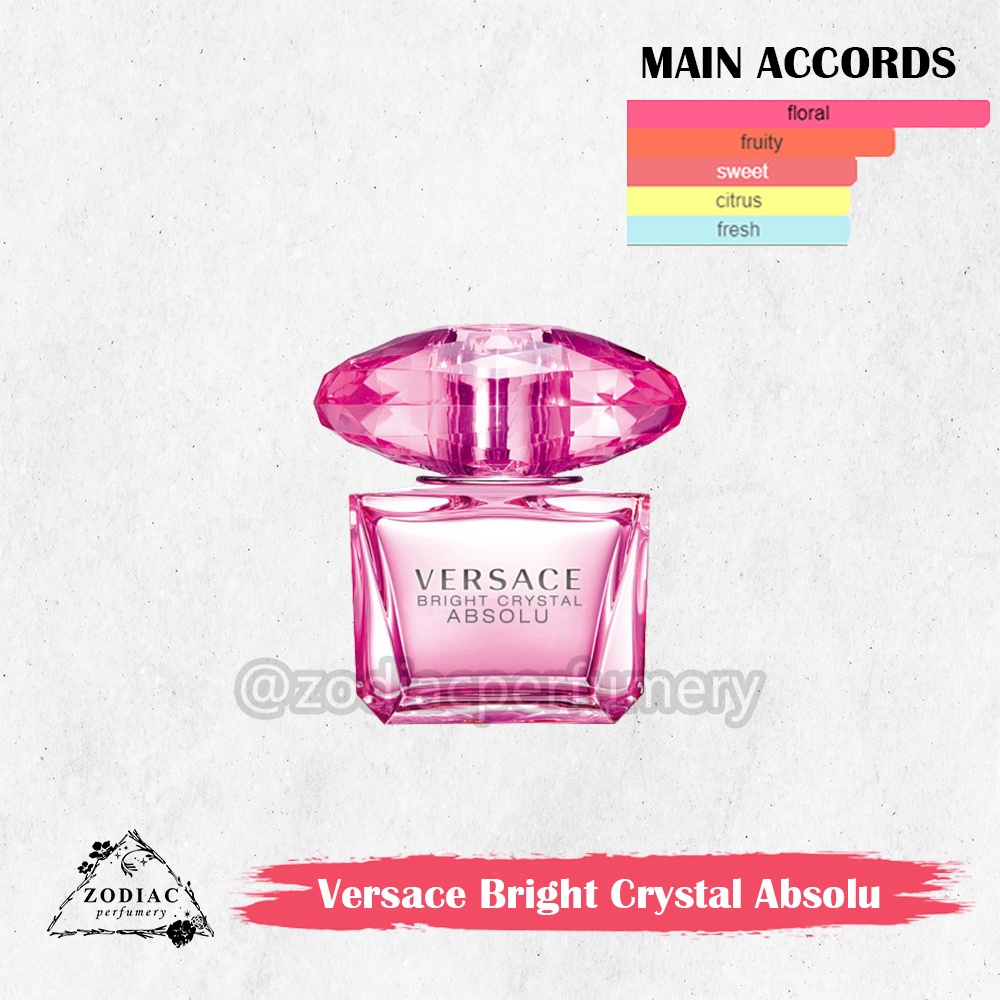 Versace Bright Crystal Absolu 90ml [100% Original]