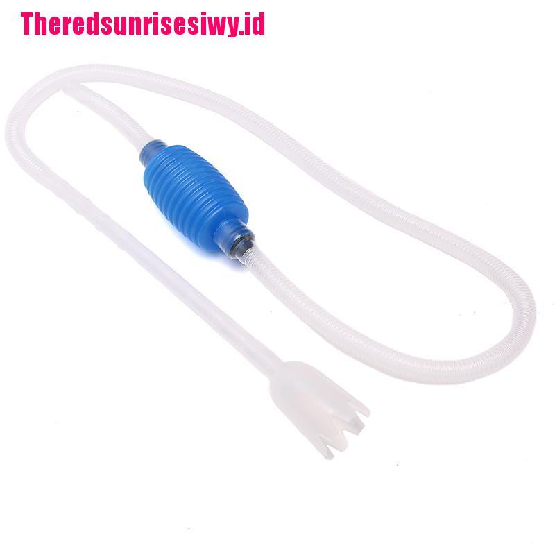 Pompa Vacuum Cleaner Model Genggam Dengan Nozzle Filter Untuk Akuarium Ikan