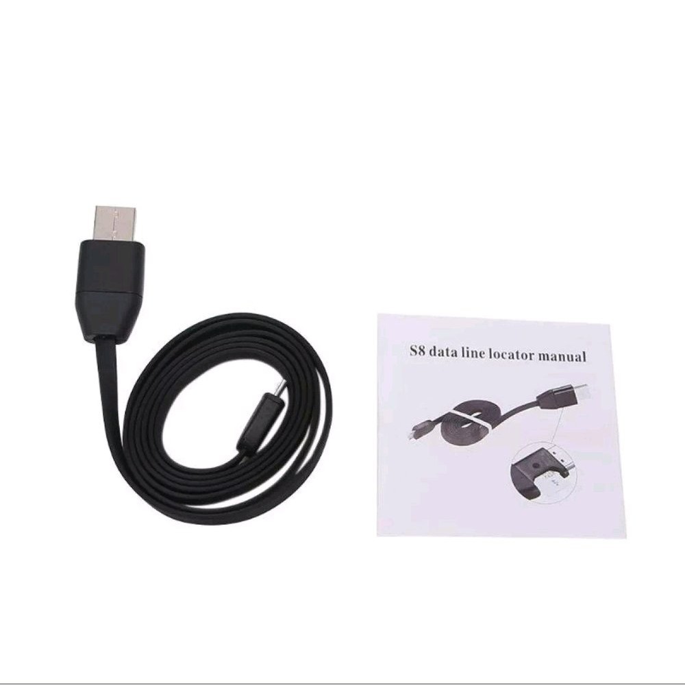 GPS Tracker Alat Sadap Suara S8 Mini Model Kabel Data USB Micro