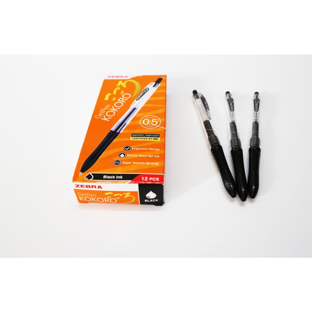 

Ballpoint Zebra Kokoro 0,5mm Warna Hitam