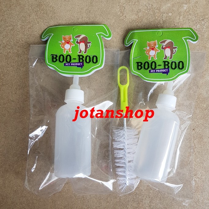 Dot Botol Susu Anak Kucing Anjing Musang Otter Hewan Nursing Bottle Putih 50ml