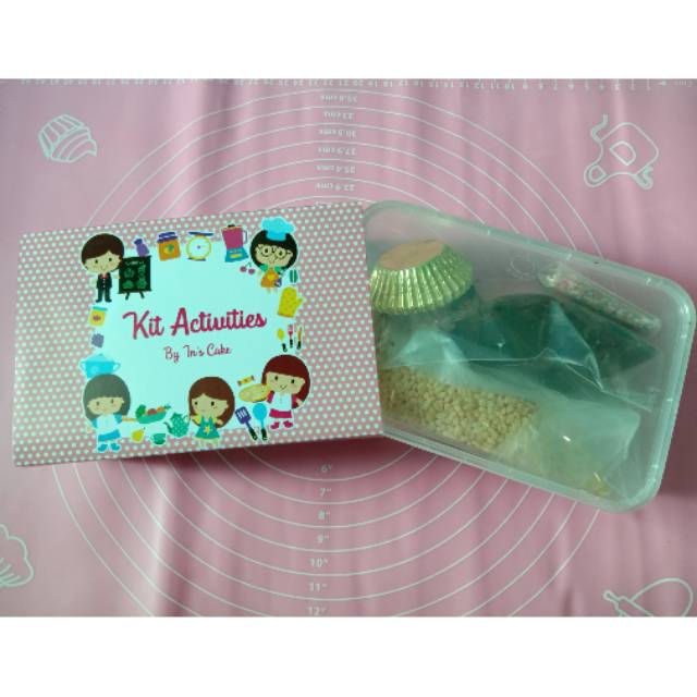 

Kreativitas Anak membuat Choco Rice krispies