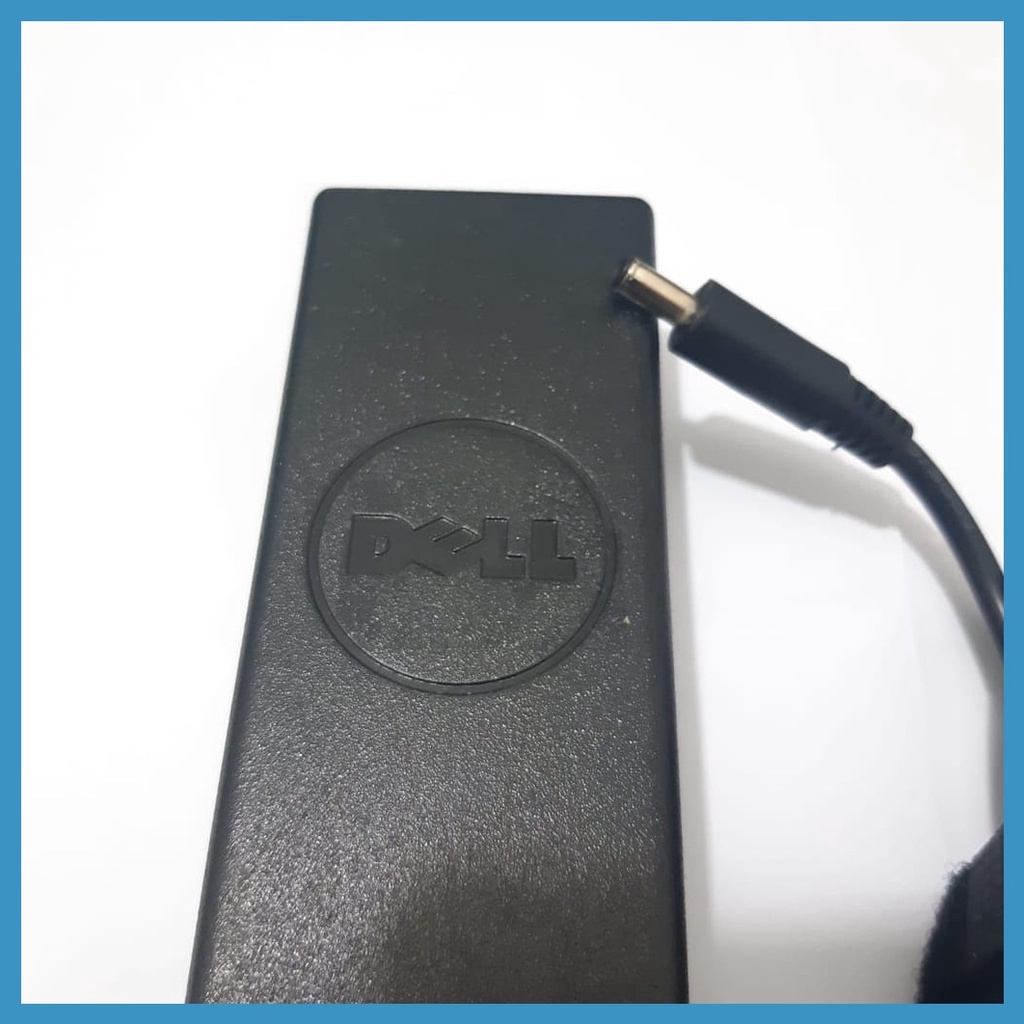 Adaptor Charger Laptop DELL 19.5V 3.34A 65W Laptop Charger Ac Adaptor untuk Dell 15 3561 3562 3565 3568 3572 3578 5568 5370 XPS 13 9333 9344