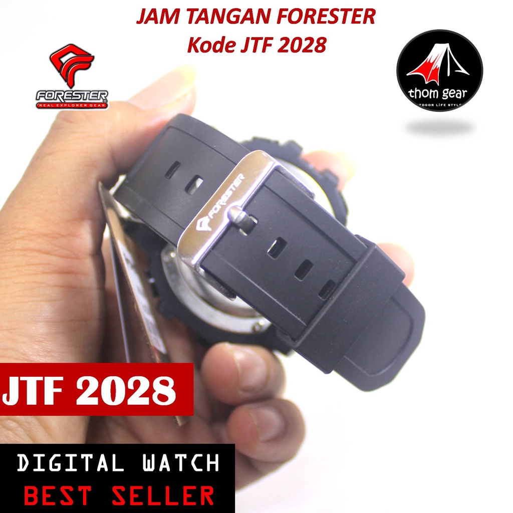 Forester Jtf 2028 Jam Tangan Pria Origial Forester Analog Digital Adventure Sport Outdoor Waterproof Water Resistant Anti Air Pria Cowok Original Ori Terbaru 2022 Free Rubber Strap Cadangan Batre Box Kayu Thomgear Bangakalan Palangkaraya Pare Pare Kebomas