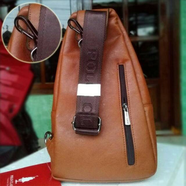 Tas Selempang pria /Shoulder Bag - Polo Classic SB89PC806 Original import