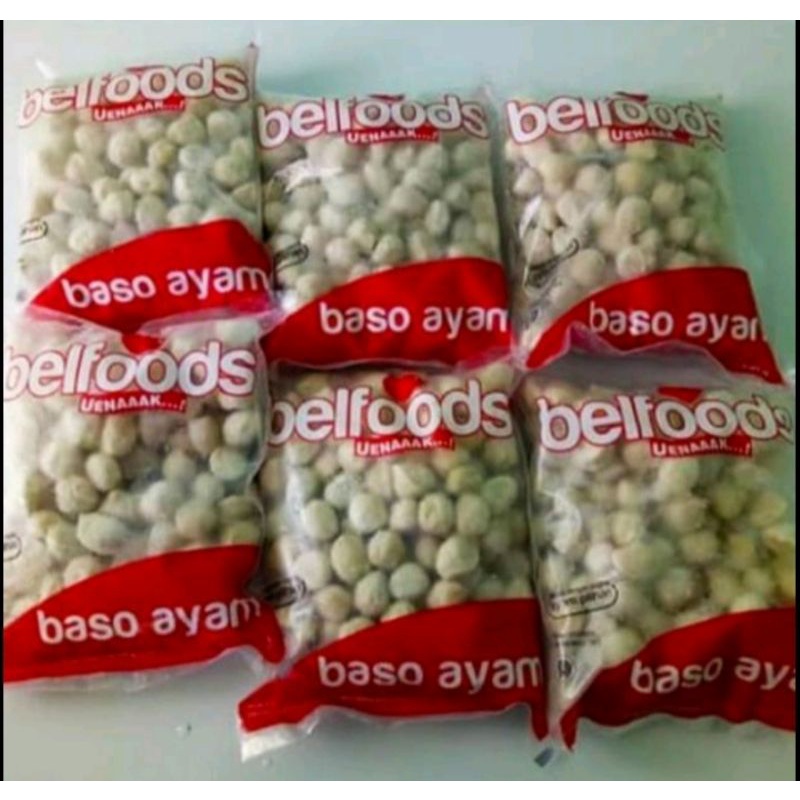 

Belfoods Baso Ayam Mini Frozen 500 gram