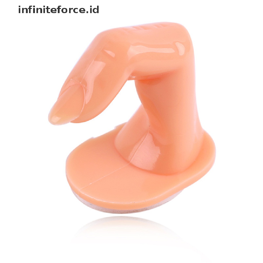 Infiniteforce.id 5pcs / Set Model Jari Palsu Untuk Display / Latihan Nail Art