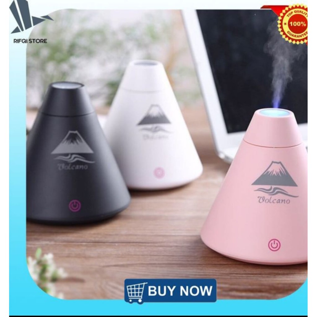 Vulcano Humidifier  diffuser mesin uap pelembab udara aromaterapy ruangan