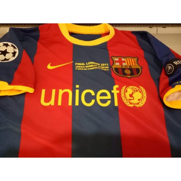 Jersey Retro Barcelona Final Wembley 2011