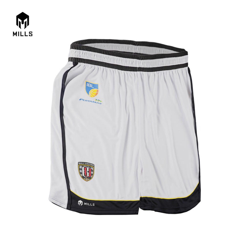 MILLS Bali United Basketball Away Short 27002BU White Original