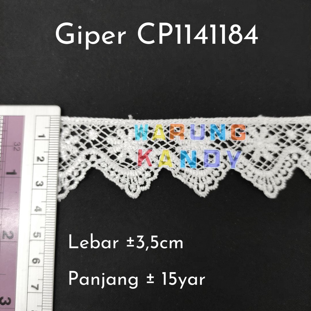 Renda Giper CP141184 Putih