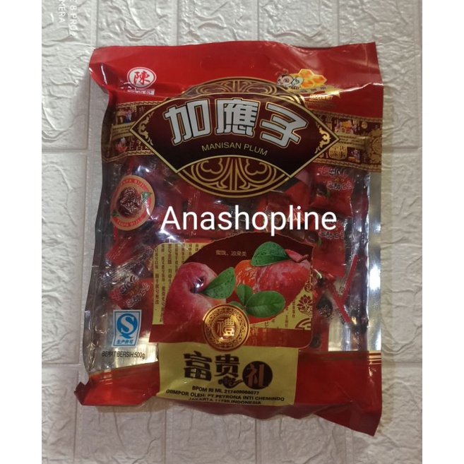 

Manisan Plum tanpa Biji 500gr