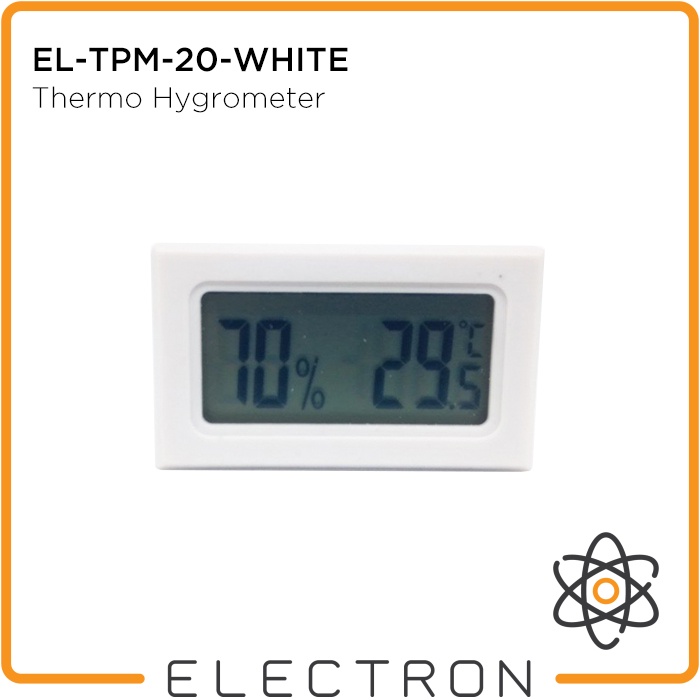 EL-TPM-20-WHITE Thermometer Hygrometer Sensor Suhu Kelembaban Digital