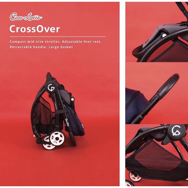 Stroller hadap ibu kereta dorong bayi Cocolatte CL 148 CrossOver